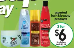 Cheap as Chips Assorted hair & beauty products offer