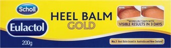 Coles Scholl Eulactol Heel Balm Gold 200g offer