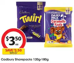 Coles Cadbury Sharepacks offer