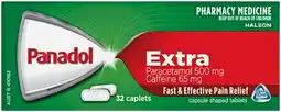 Soul Pattinson Chemist Panadol Extra with Optizorb 32 Caplets offer