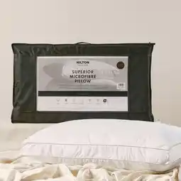 Pillow Talk Hotel & Home Superior Microfibre Medium Pillow by Hilton offer