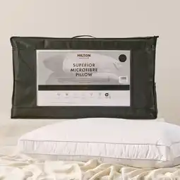 Pillow Talk Hotel & Home Superior Microfibre Firm Pillow by Hilton offer