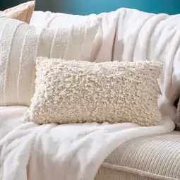 Pillow Talk Cali Chunky Bouclé Cushion by M.U.S.E offer