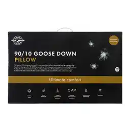Pillow Talk 90/10 Goose Down Standard Pillow by Greenfirst offer