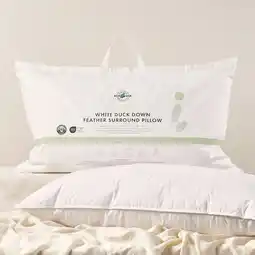 Pillow Talk 30/70 Duck Down Feather Surround King Pillow by Greenfirst offer