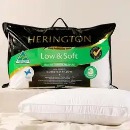 Pillow Talk Gusseted Low Soft Pillow by Herington offer