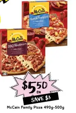 Drakes McCain Family Pizza offer
