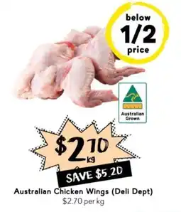Drakes Australian Chicken Wings offer