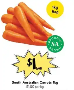 Drakes South Australian Carrots offer