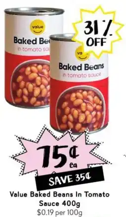 Drakes Value Baked Beans in tomato sa sauce offer