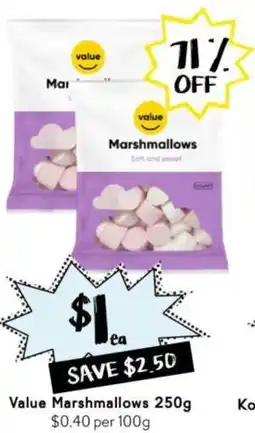 Drakes Value Marshmallows offer