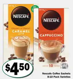 Friendly Grocer Nescafe Coffee Sachets offer