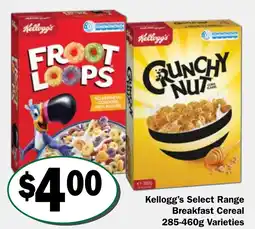 Friendly Grocer Breakfast Cereal offer