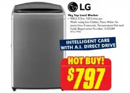 The Good Guys Top Load Washer offer