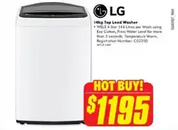 The Good Guys Top Load Washer offer