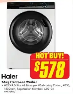 The Good Guys Front Load Washer offer