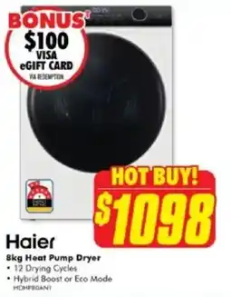 The Good Guys Heat Pump Dryer offer