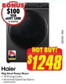 The Good Guys Heat Pump Dryer offer