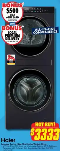 The Good Guys Laundry Centre  Combo Washer Dryer offer