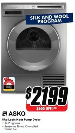 The Good Guys Logic Heat Pump Dryer offer