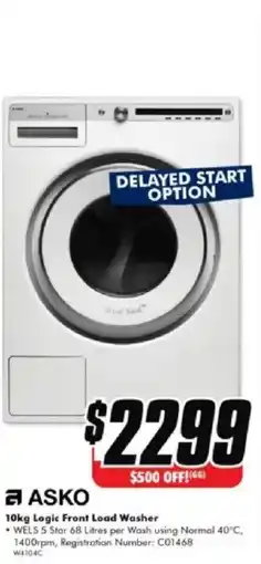 The Good Guys Logic Front Load Washer offer