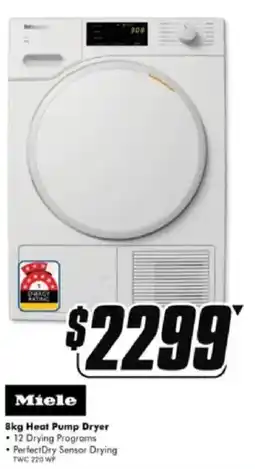 The Good Guys Heat Pump Dryer offer