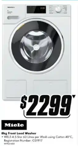 The Good Guys Front Load Washer offer