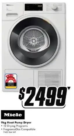 The Good Guys Heat Pump Dryer offer