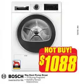 The Good Guys Heat Pump Dryer offer