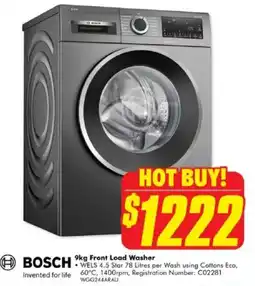 The Good Guys Front Load Washer offer