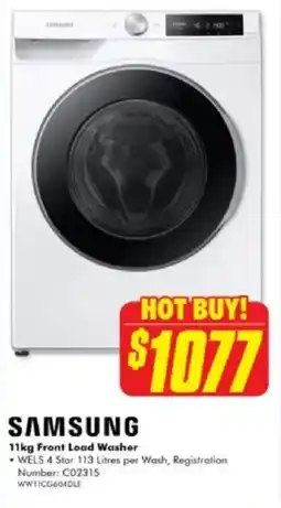 The Good Guys Front Load Washer offer