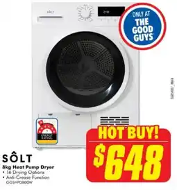 The Good Guys Heat Pump Dryer offer