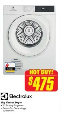 The Good Guys Vented Dryer offer