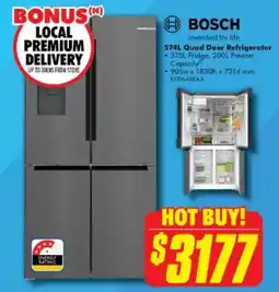The Good Guys Quad Door Refrigerator offer
