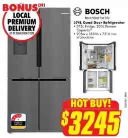 The Good Guys Quad Door Refrigerator offer