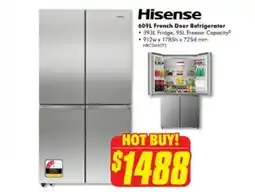 The Good Guys French Door Refrigerator offer