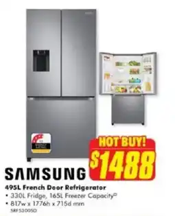 The Good Guys French Door Refrigerator offer