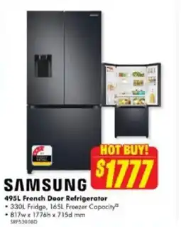 The Good Guys French Door Refrigerator offer
