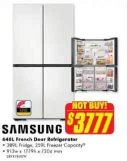 The Good Guys French Door Refrigerator offer