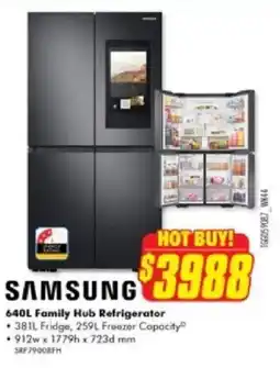 The Good Guys Family Hub Refrigerator offer