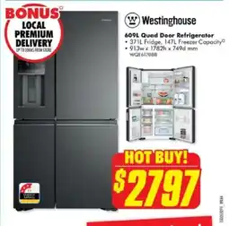 The Good Guys Quad Door Refrigerator offer