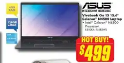The Good Guys Vivobook Go Celeron N4500 Laptop offer