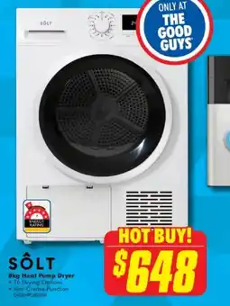 The Good Guys Heat Pump Dryer offer