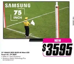The Good Guys QN85F NEO QLED 4K Mini-LED Smart A.I. TV 2025 offer