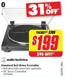 The Good Guys Standard Belt Drive Turntable offer