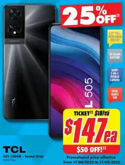 The Good Guys 505 128GB - Space Grey offer