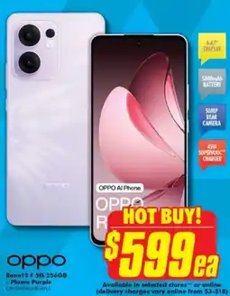The Good Guys Reno13 F 5G 256GB - Plume Purple offer