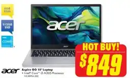 The Good Guys acer Aspire GO Laptop offer