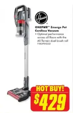 The Good Guys Emerge Pet Cordless Vacuum offer