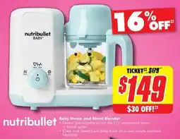 The Good Guys Baby Steam and Blend Blender offer